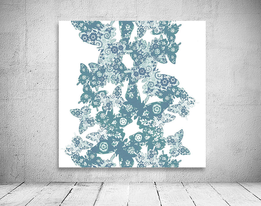 Traces of patterned beauty Wall Preview