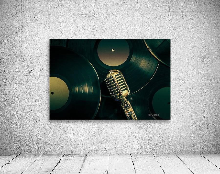 Recording studio art Wall Preview