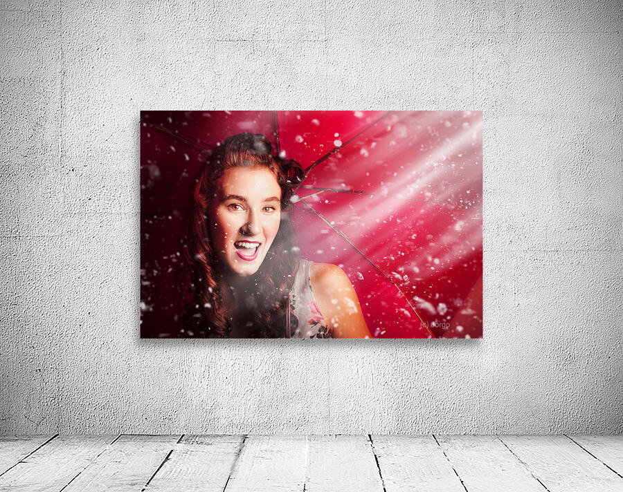 Fifties summer fun pin up Wall Preview