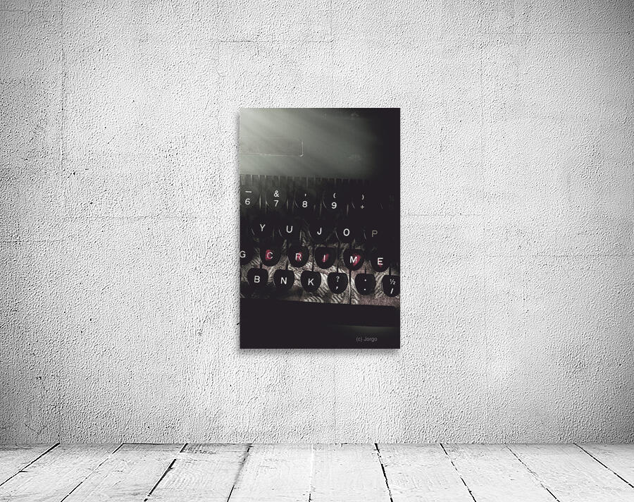 A crime story written in blood Wall Preview