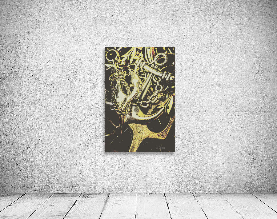 Sea tides and maritime anchors Wall Preview