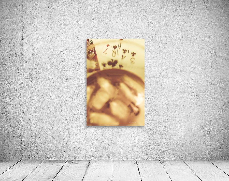 Love of whisky and card games Wall Preview