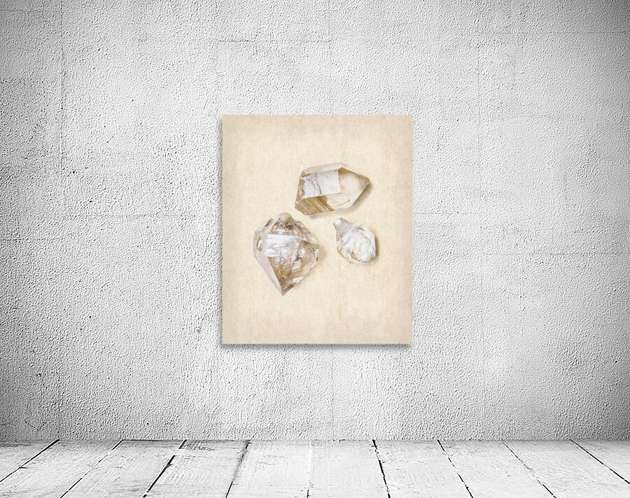 Quartz crystals Wall Preview