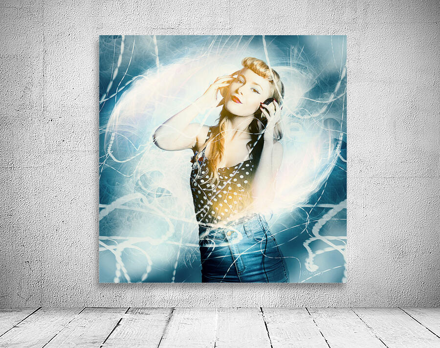 Dance music festival pinup Wall Preview