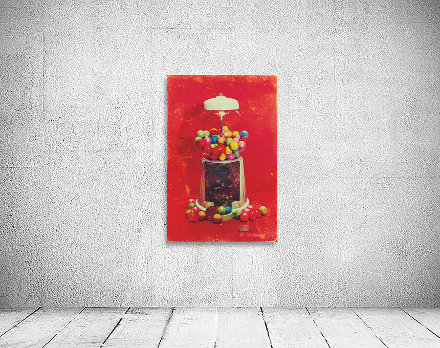 Vintage candy store gum ball machine Wall Preview