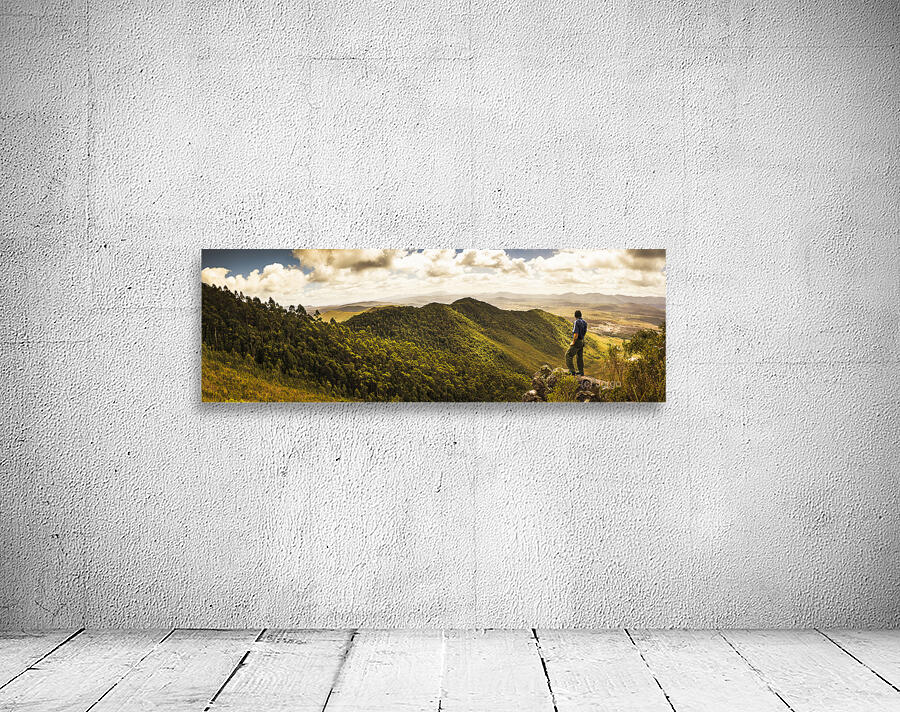 View from halfway up Mount Zeehan Wall Preview