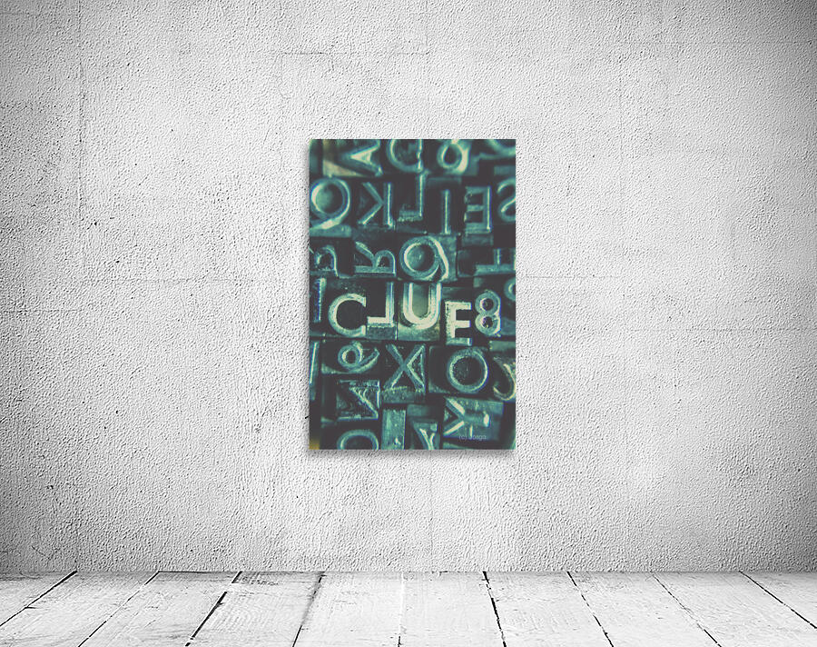 Mystery writer clue Wall Preview