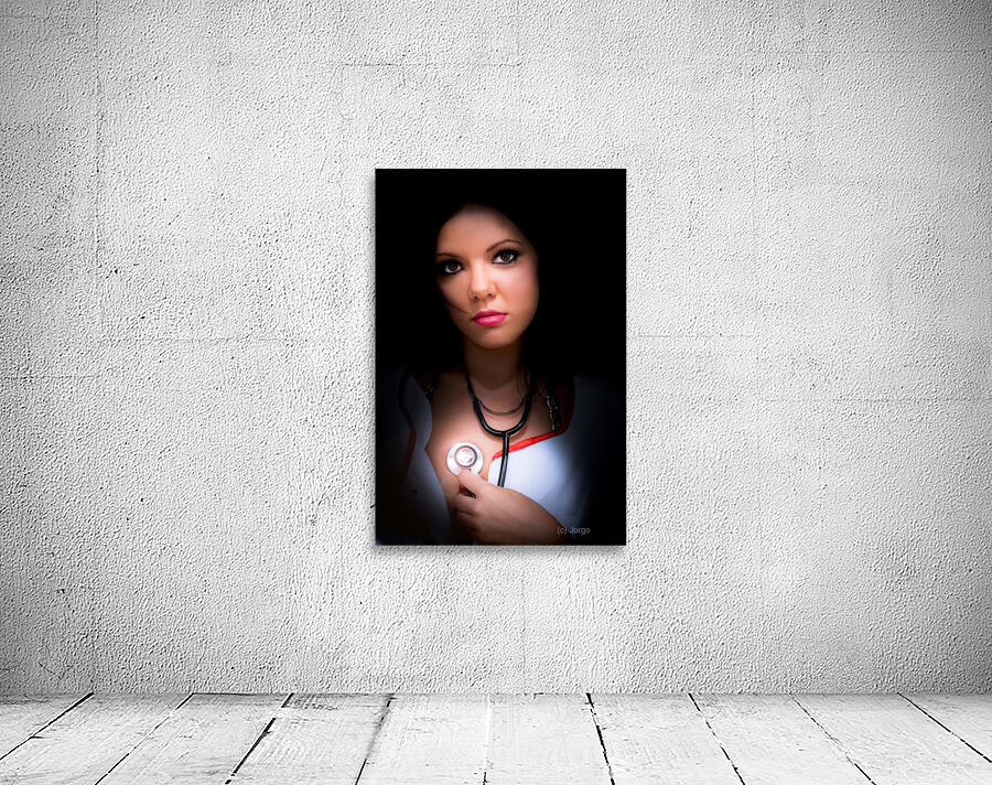 Love Struck Stethoscope Nurse Wall Preview