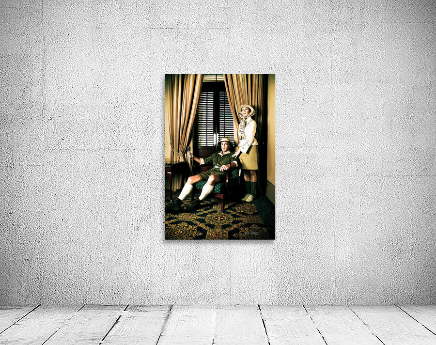 African Safari Couple Wall Preview