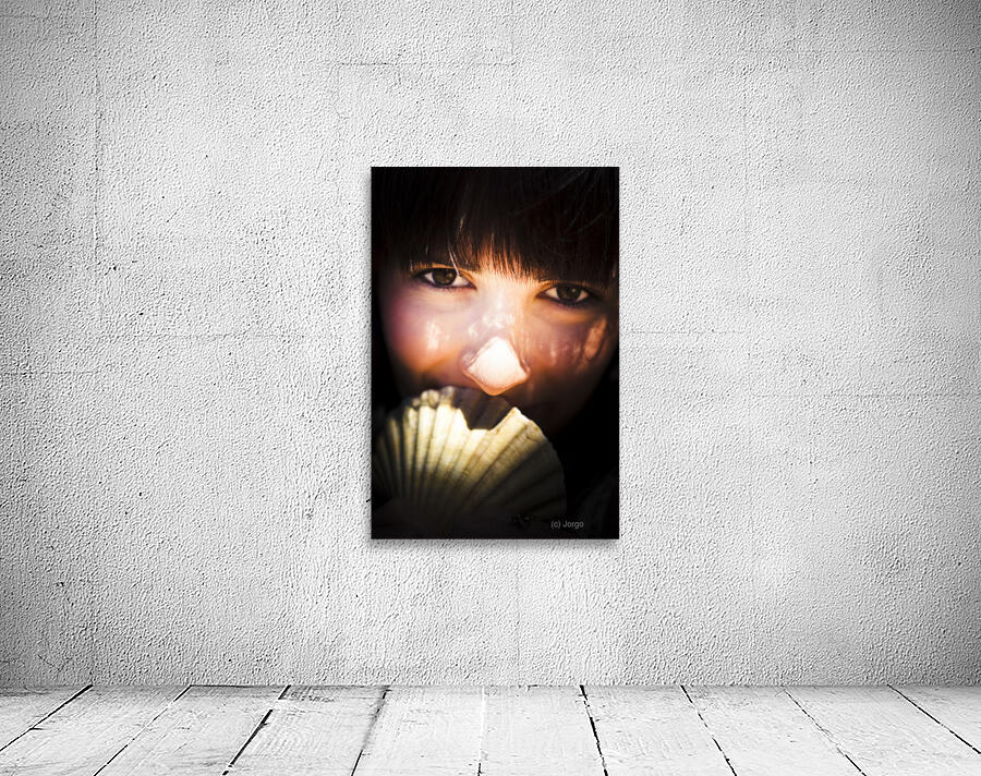 Woman With Seashell Wall Preview