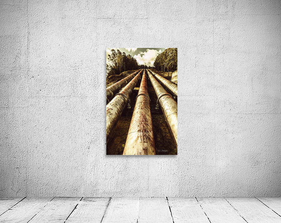 Hydroelectric pipeline Wall Preview