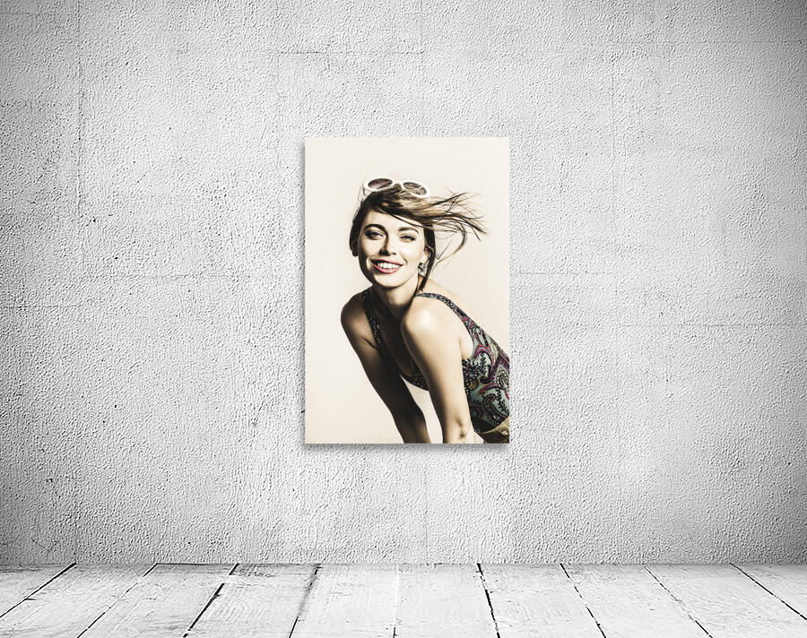 Classy cool hairstyle pin up Wall Preview