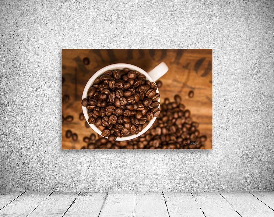 Coffee bean advert Wall Preview