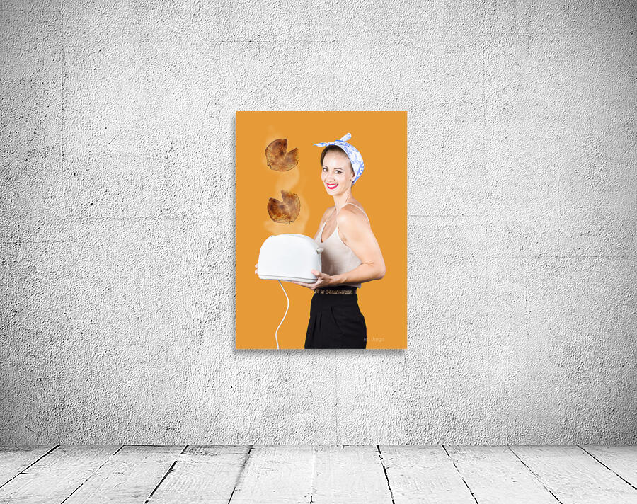 Breakfast at the retro roadhouse Wall Preview