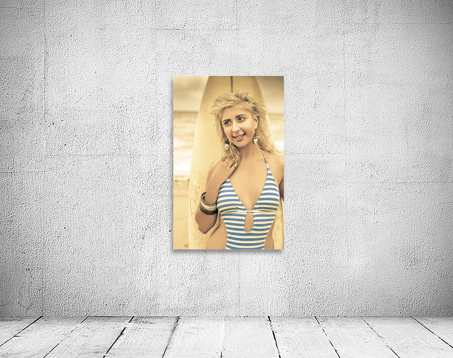 Vintage Surf Wall Preview