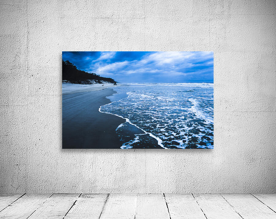 Moody blue Wall Preview