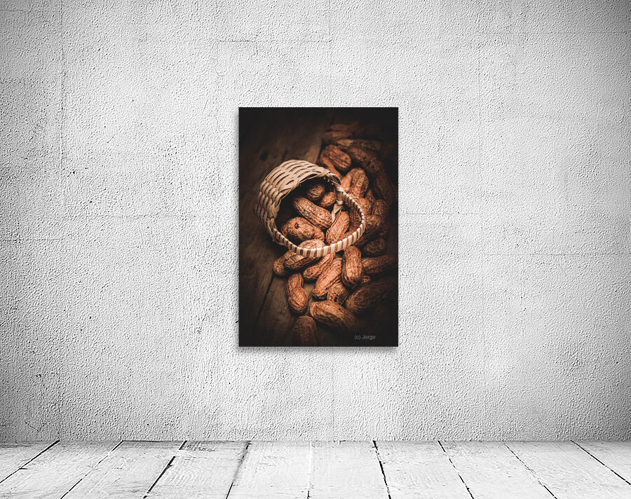 Nuts still life food photography Wall Preview