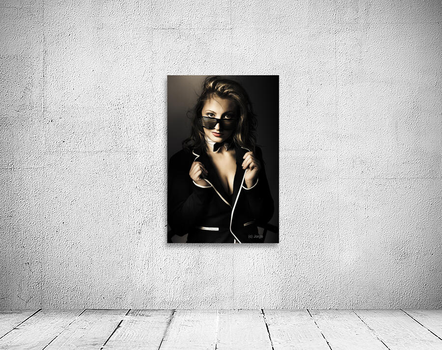 Beauty woman posing in formal evening wear Wall Preview