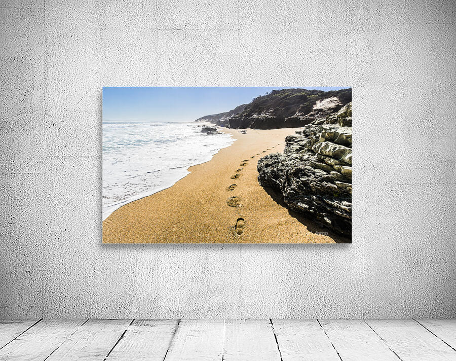 Seaside steps Wall Preview