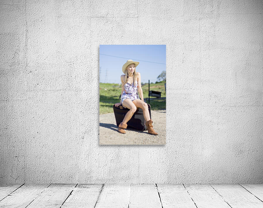 Outback Holiday Woman Wall Preview