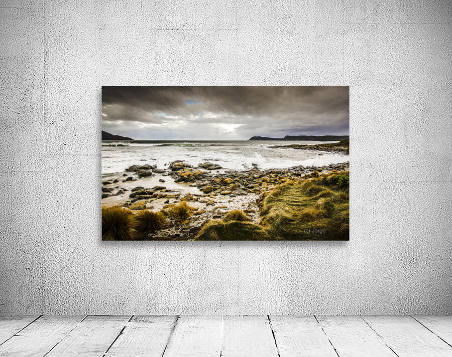 Storm clouds over Cloudy Bay Wall Preview