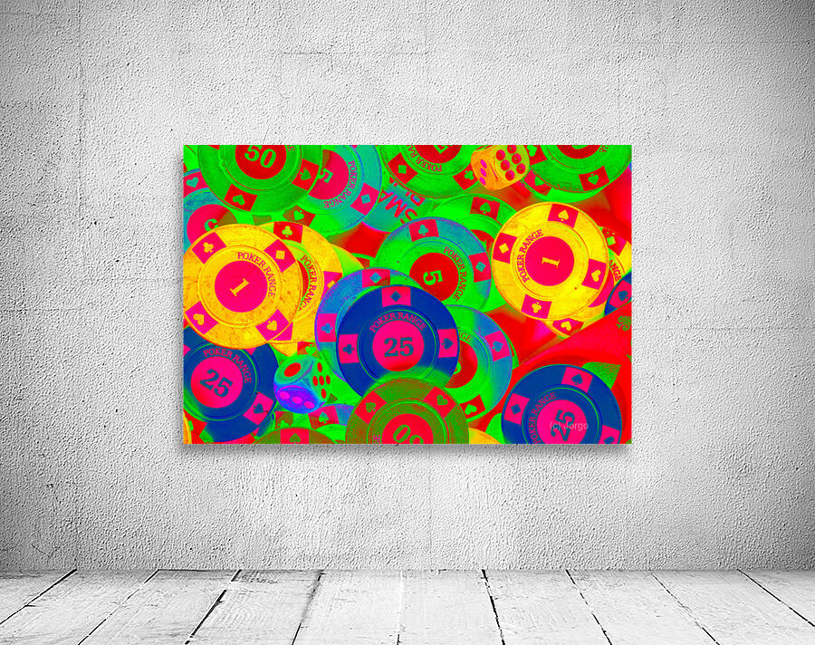 Poker stacks Wall Preview