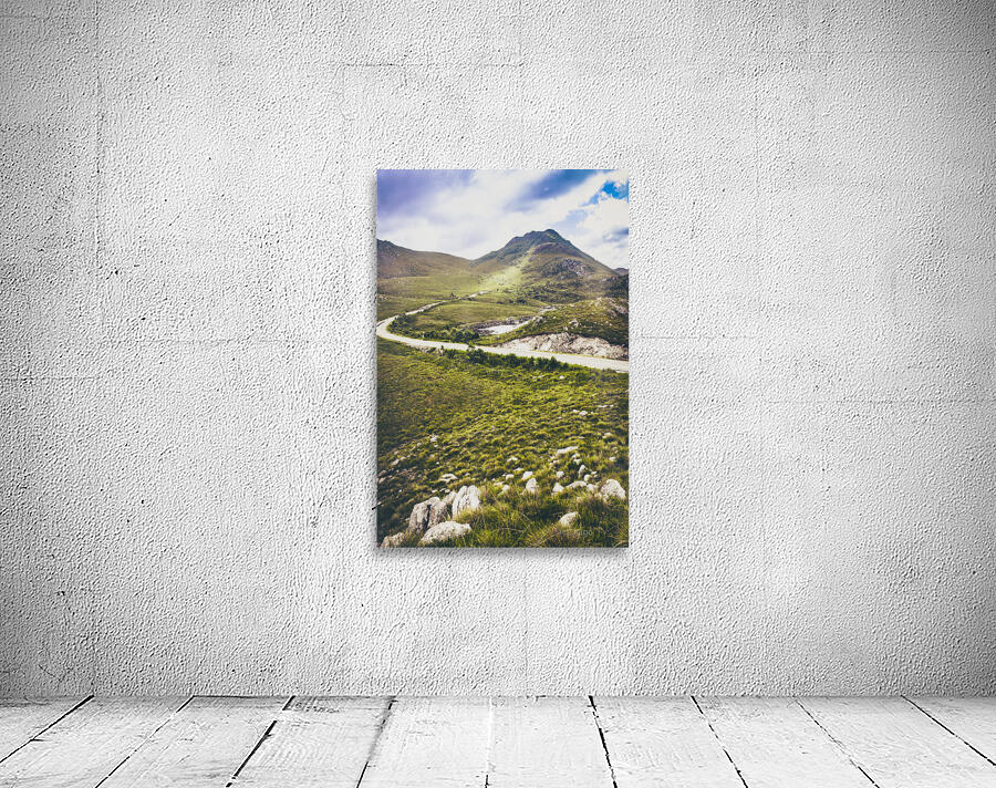 Mountain scene in West Coast of Tasmania Australia Wall Preview