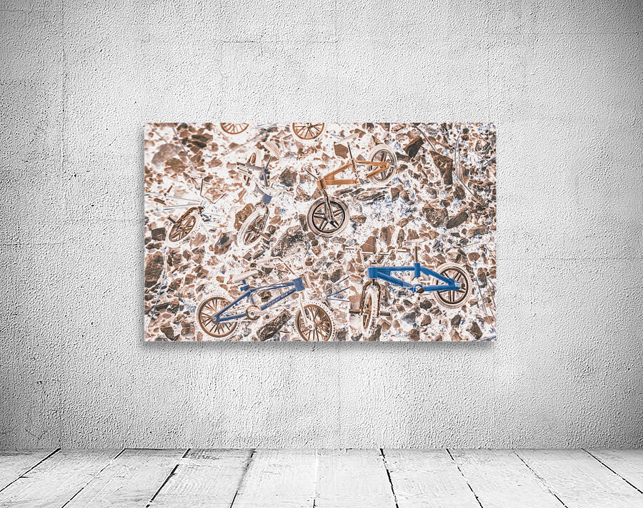 Pop art mountain ride Wall Preview