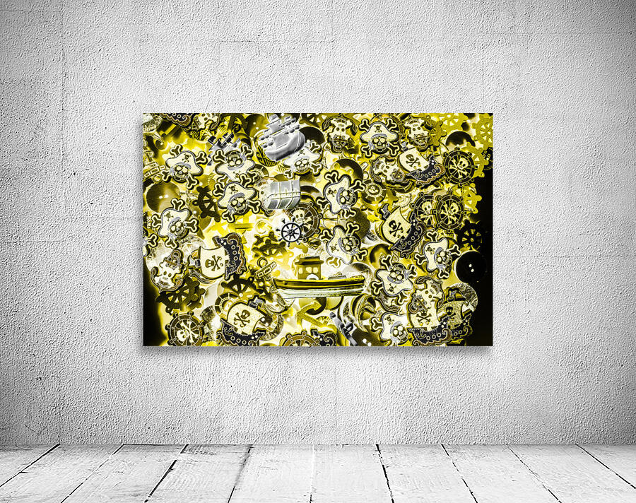 Pirates Caribbean Wall Preview