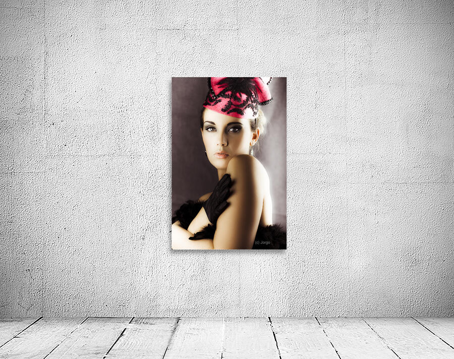 Dancing Stage Performer In Elegant Fashion Wall Preview