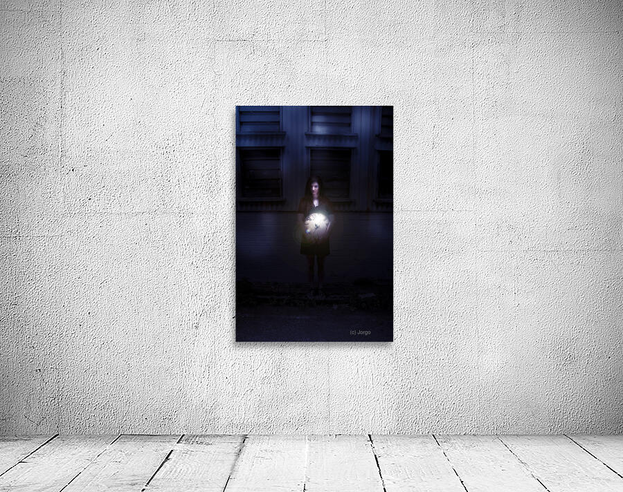 Woman Clock Nighttime Wall Preview