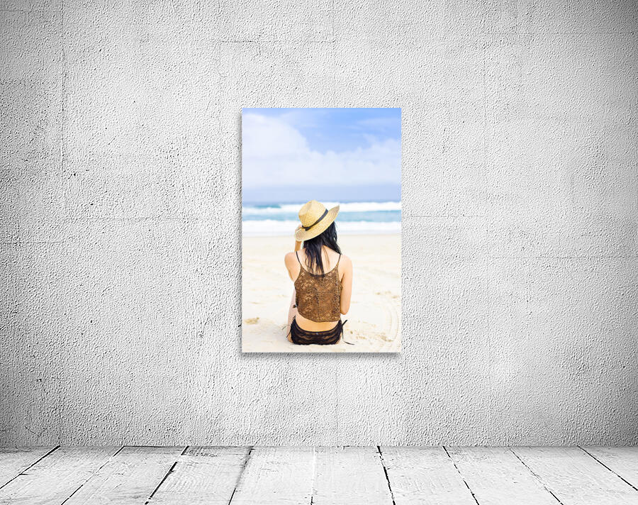 Gazing Out At The Ocean Wall Preview