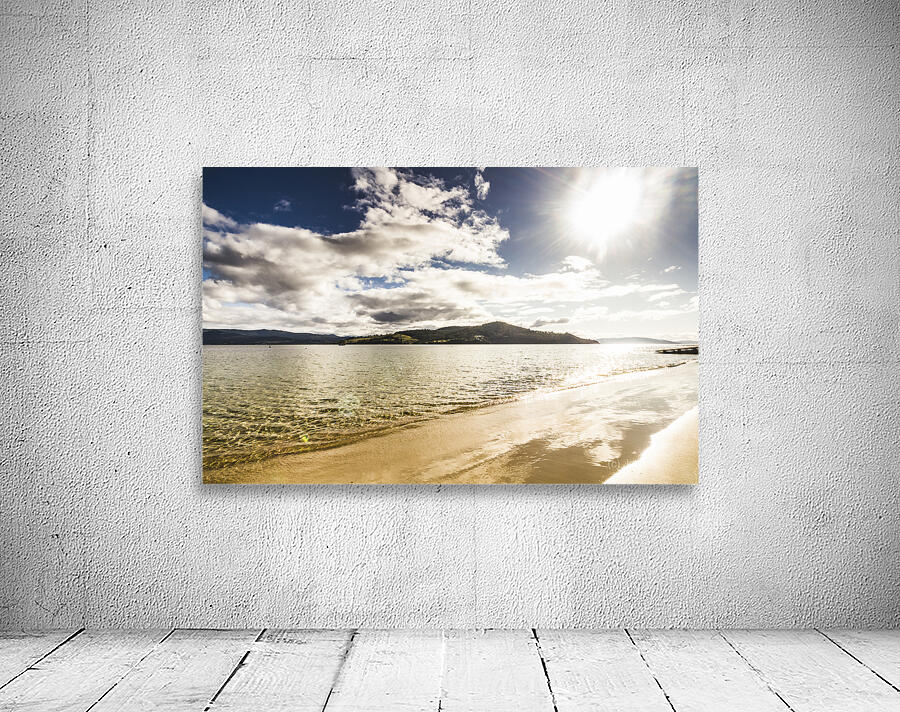 Sun drenched beach Wall Preview