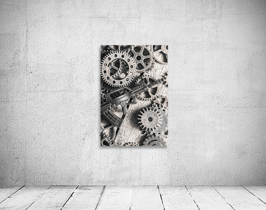 Machines of military precision  Wall Preview