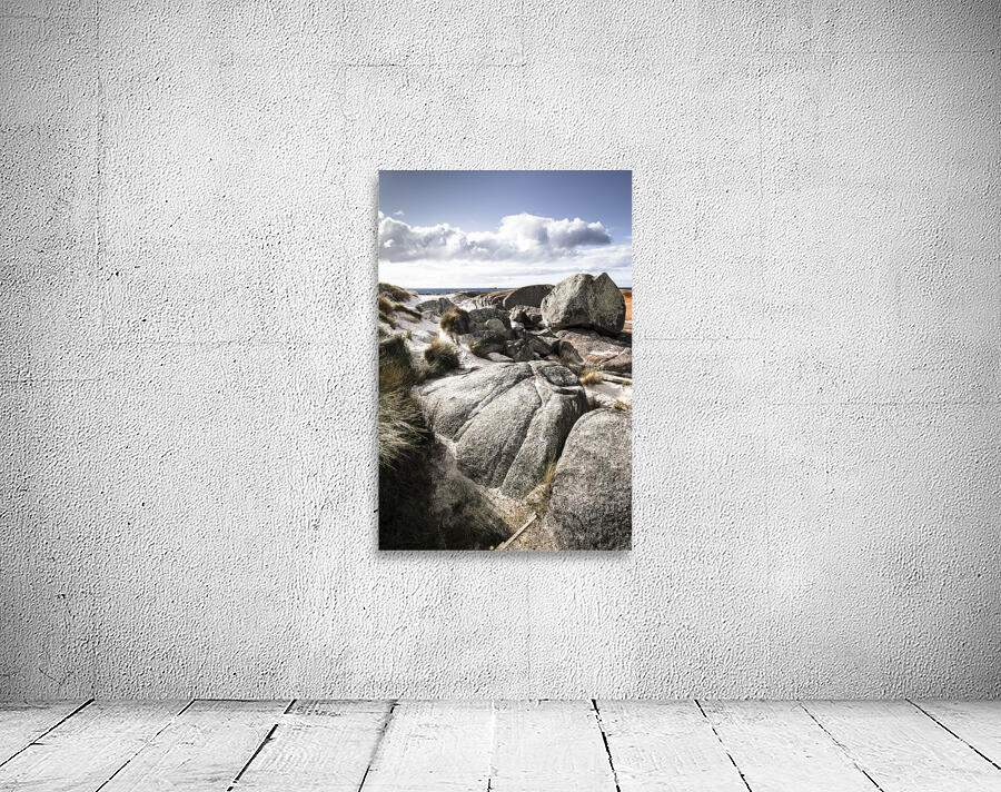 Stones throw away from the sea Wall Preview