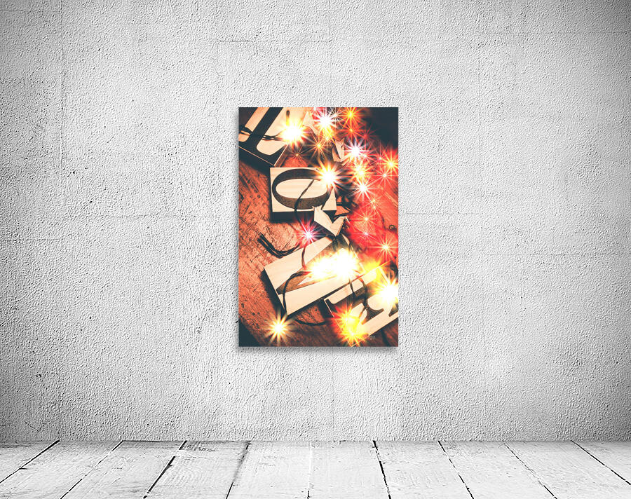 With love and lights Wall Preview