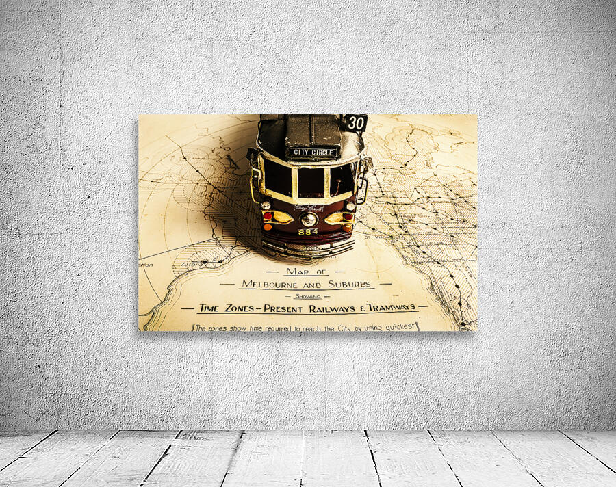 Vintage railways and tramways Wall Preview