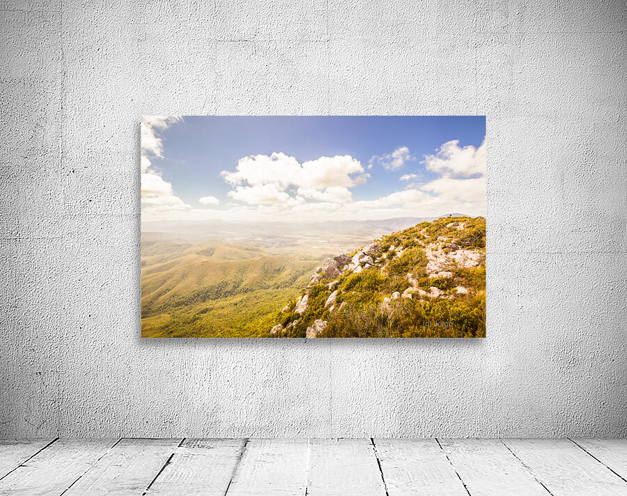 Vibrant hills and valleys Wall Preview