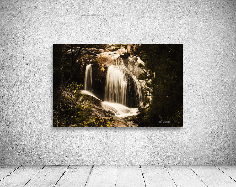 Rocky mountain waterfall Wall Preview