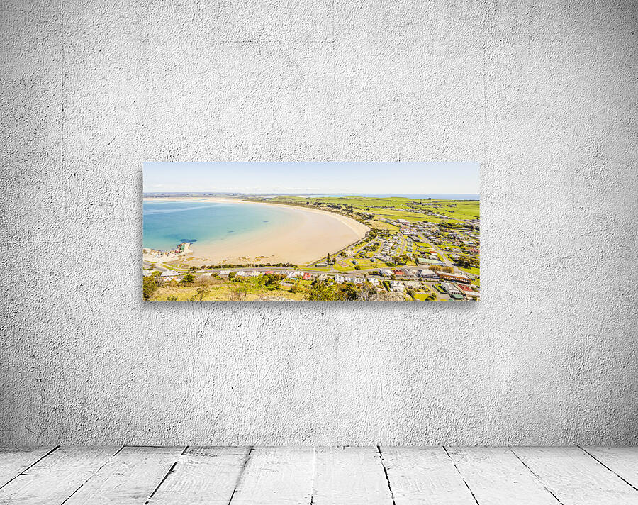 Oceanic harbour town Wall Preview