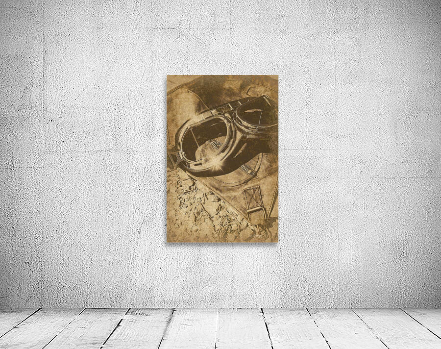 The antique aviator Wall Preview