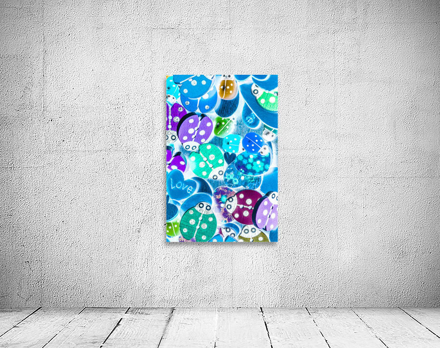 Love leaves and ladybeetles Wall Preview