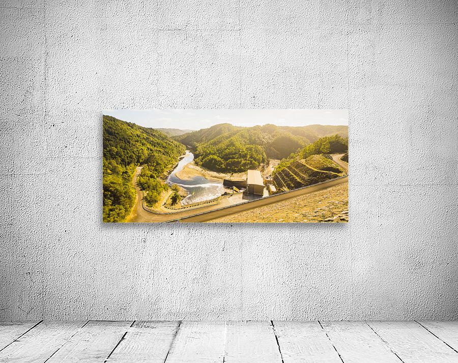 Western wilderness hydro dam Wall Preview