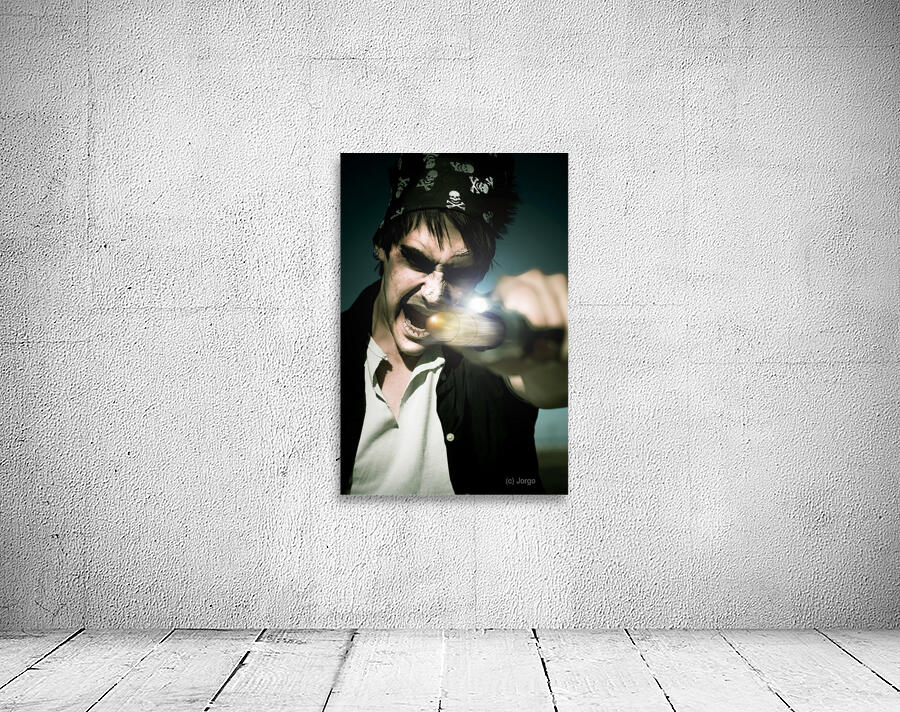 Man With Gun Wall Preview