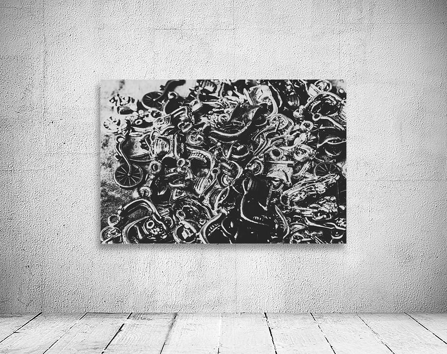 Scooter mechanics abstract Wall Preview