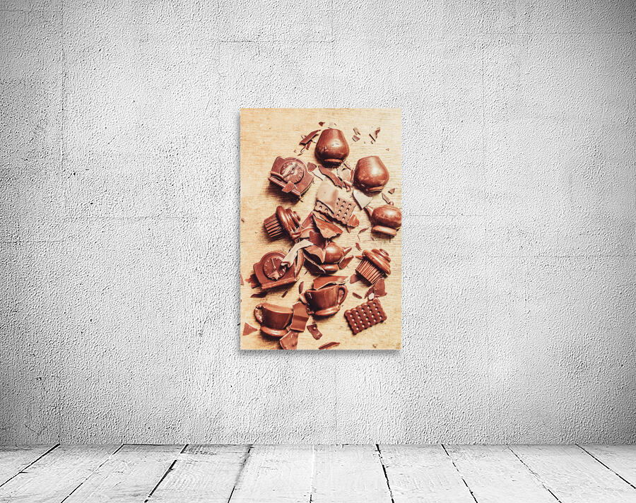 Smashing chocolate fondue party Wall Preview