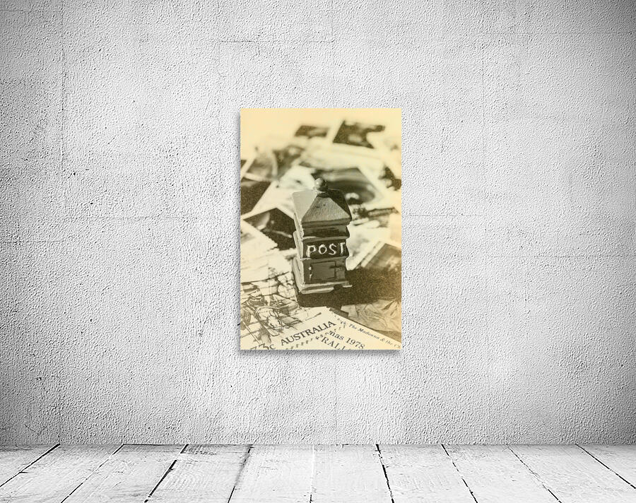 Vintage Australian postage art Wall Preview