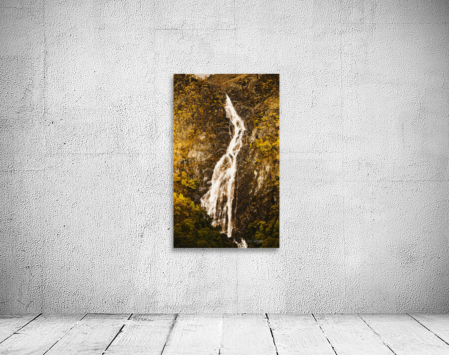 Tasmanian waterfall landscape Wall Preview