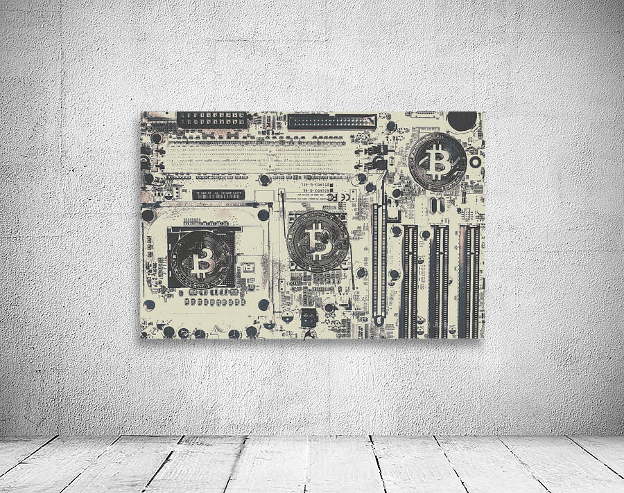 Block mining Wall Preview