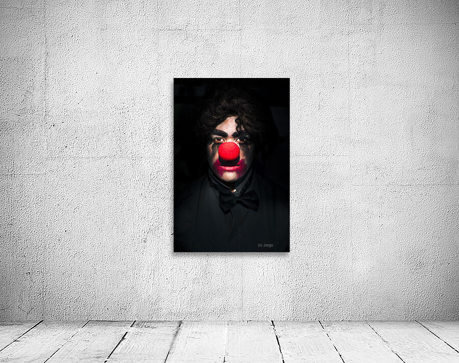 Dark Scary Clown Wall Preview